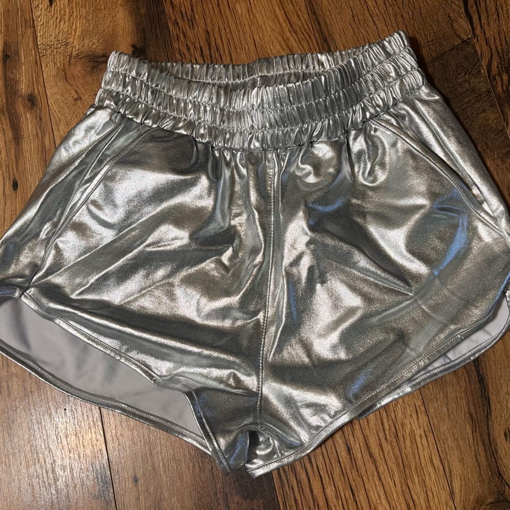 Silver Women's Shorts